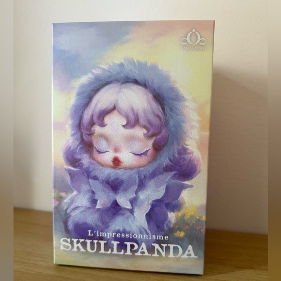 Nwt Skullpanda L'Impressionnisme Pop Mart - Picture 1 of 7